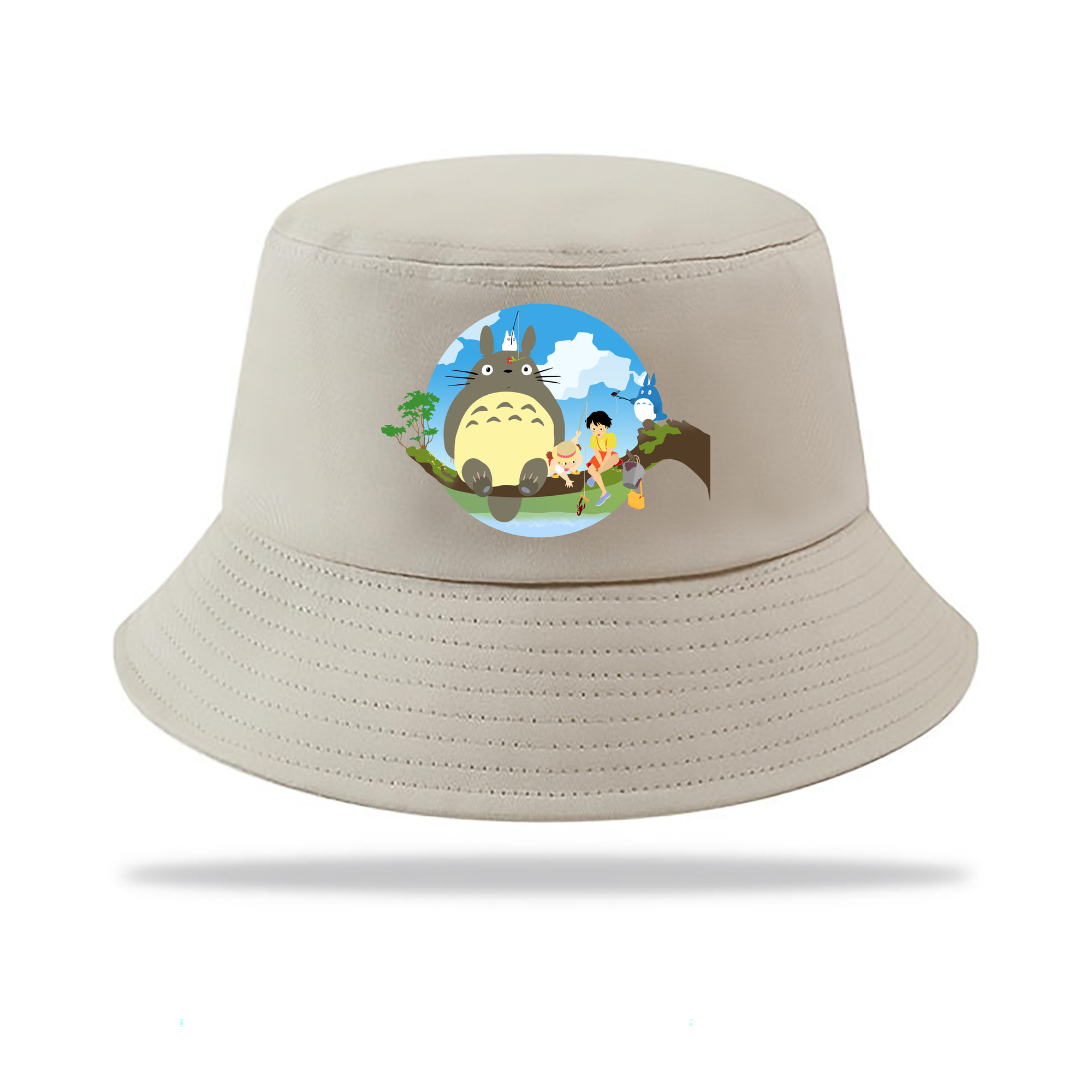 （画像用） となりのトトロ 草壁メイ 草壁サツキ My Neighbor Totoro Satsuki Kusakabe Mei Kusakabe アウトドア日除けバケットハット